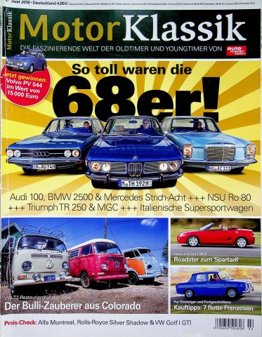 Deckblatt Motor Klassik (02/2018)